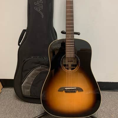 Alvarez MDR70ESB  Masterworks Round Shoulder Acoustic Electric Guitar Sunburst image 1