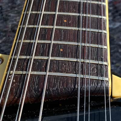 Mosrite Joe Maphis Model 1966 - Double Neck 6/12 Sunburst image 11