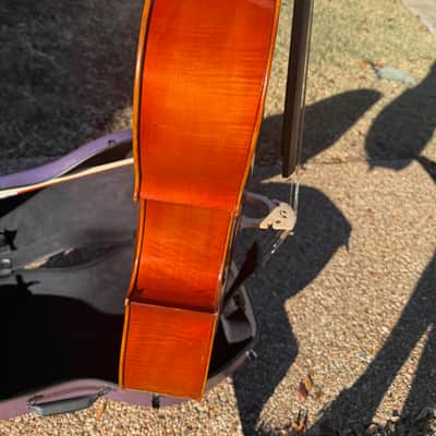 Full Size 4/4 Handmade Burak Cello 2020 - Natural image 7