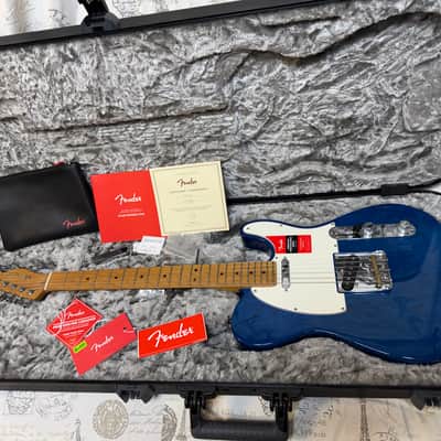 2019 Fender American Professional Telecaster Limited Roasted Neck Sapphire Blue Transparent Light Ash Body ONLY ONE ON THE ENTIRE INTERNET!! image 4