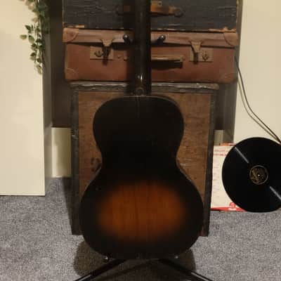 Vintage 1930's Regal B&J Serenader Blues Parlor Guitar image 2