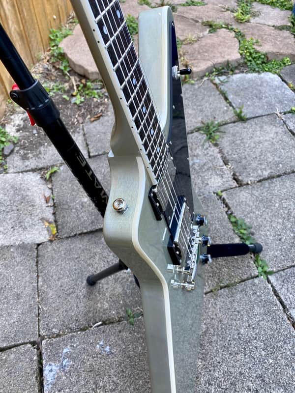 Epiphone Explorer Pro TV Silver - Limited Edition | Reverb