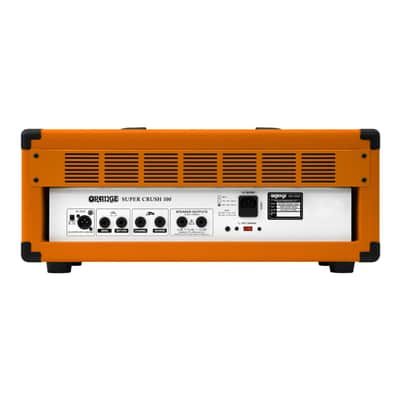 Orange Super Crush 100 - 100W Amplifier Head (Solid State) - Orange Finish image 4