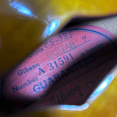 1959 Gibson ES-335TD - Sunburst image 3