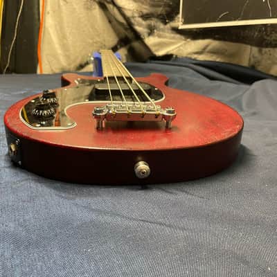 Gibson Lefty Left-Handed Les Paul Junior Tribute Double Cut DC 4-string Bass with Gig Bag 2022 image 8