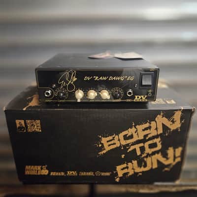 DV Mark DV "Raw Dawg" EG Eric Gales Signature 250-Watt Guitar Amp Head 2018 - Present - Black image 1