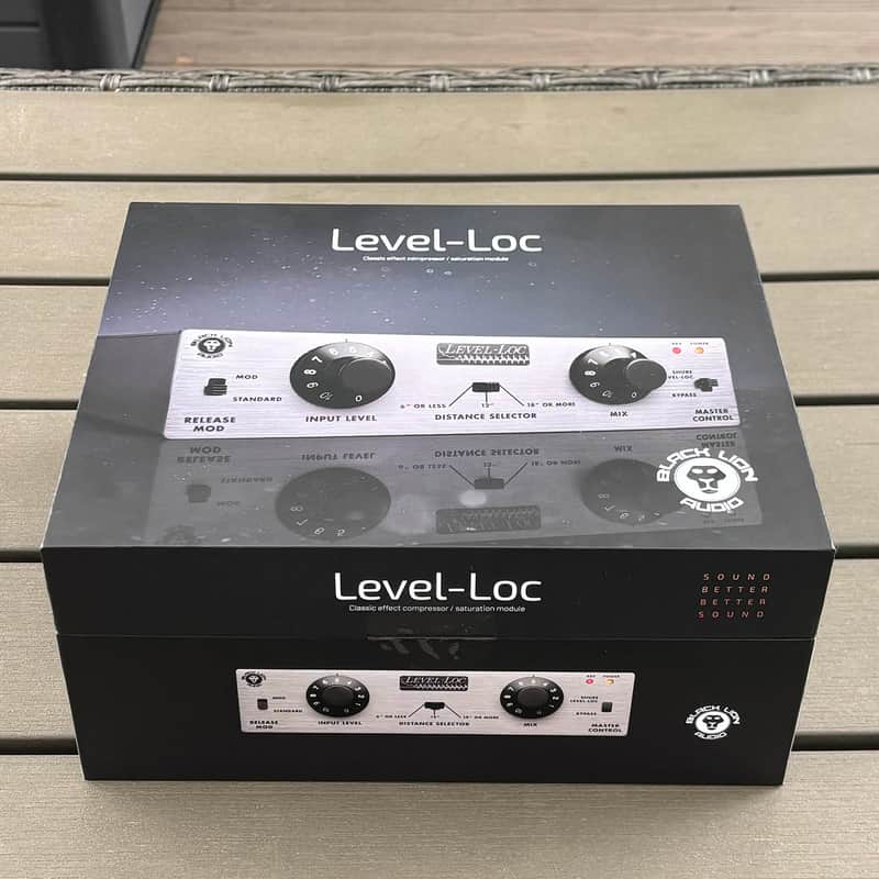 Black Lion Audio Level Loc Heavy Compressor and Saturator 2025 - Present Silver