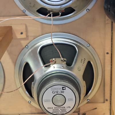 Marshall 1982B Vintage 4X12 Cabinet image 6