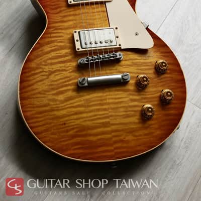 1999 Gibson Custom Shop 40th Anniversary 1959 Les Paul Reissue Tom Murphy Painted & Aged. Vintage World Edition image 7