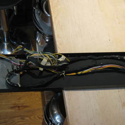 Hammond -3 series drawbar plate with Vibrato and percussion switches image 7