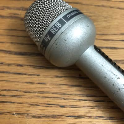 Electro-Voice RE18 Supercardioid Dynamic Microphone 1970s - Beige image 1