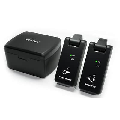 M-vave WP-8 2.4G Wireless Guitar System Transmitter Receiver 2 in 1 Plug 4 Channels Rechargeable Box,price include the import duty for US buyer