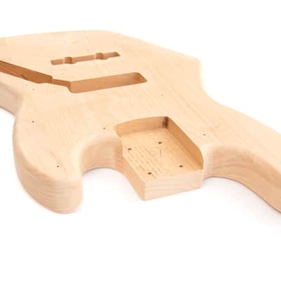 Fretless 5 String J Style Electric Bass Kit image 4