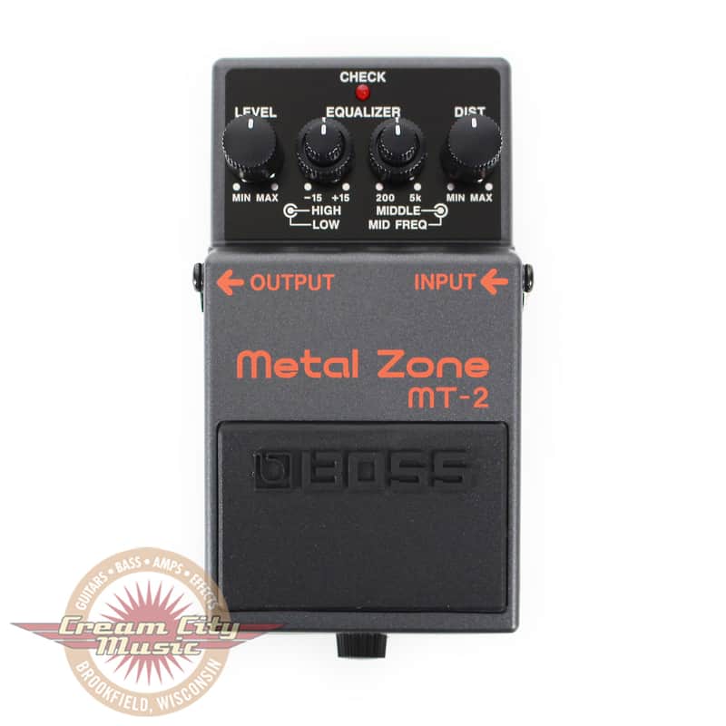 Boss MT-2 Metal Zone Distortion Pedal image 1