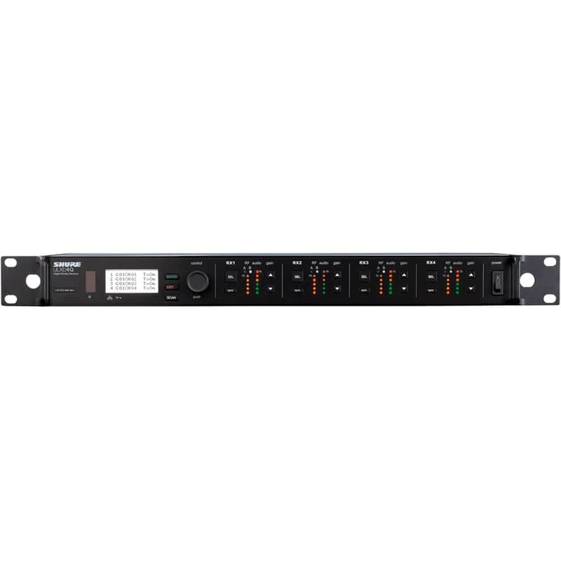 Shure ULXD4Q Quad-Channel Digital Wireless Receiver (G57) image 1