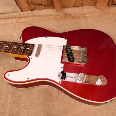 Fender '62 Reissue Telecaster Custom 2020 Candy Apple Red Lefty MIJ image 11