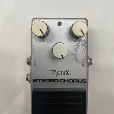 Tronix Stereo Analog Chorus Rare Vintage Guitar Effect Pedal image 2