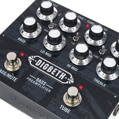 Laney DIGBETH DB-PRE Bass Guitar Pre Amplifier Pedal with FET & TUBE preamp signal paths image 7