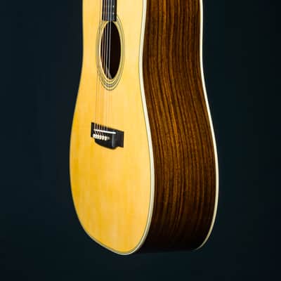 Martin D-28 12-Fret Custom Premium Wild Grain Indian Rosewood and High Altitude Swiss Spruce NEW image 13