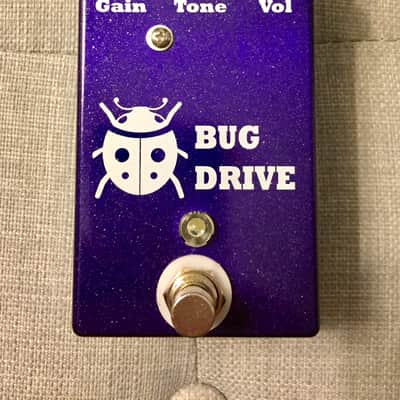 "Broughton-ish" Bug Drive Tube Overdrive 2019 Purple Sparkle image 1