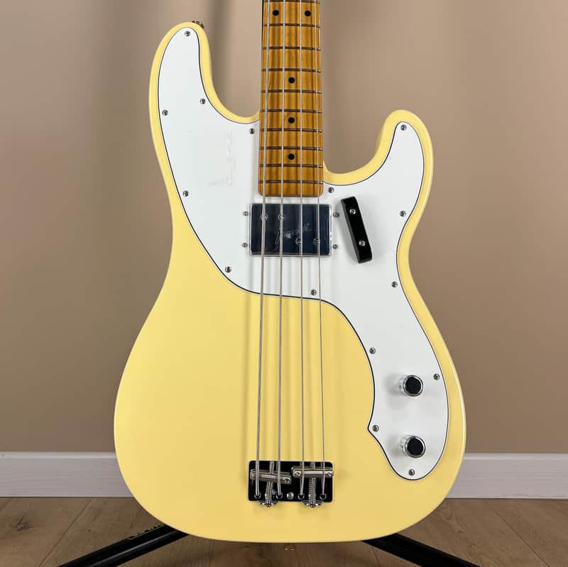 Fender Vintera II '70s Telecaster Bass with Maple Fretboard - Vintage White image 1