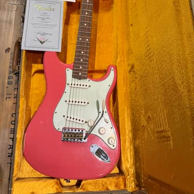 Fender Custom Shop '62 RI Stratocaster Relic 2006 - Faded Fiesta Red image 13