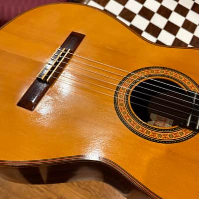 Guillermo Del Pilar Classical Guitar 1986 - Natural w/ Non-original hardcase image 17