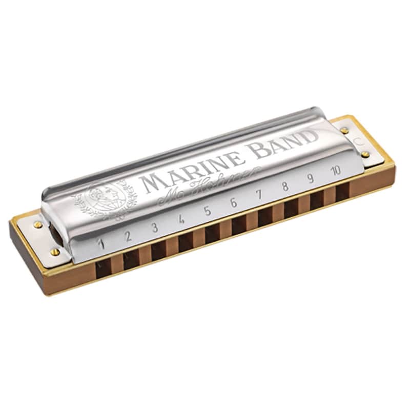Hohner 1896BX-F Marine Band 1896 Classic Harmonica - Key of F image 1