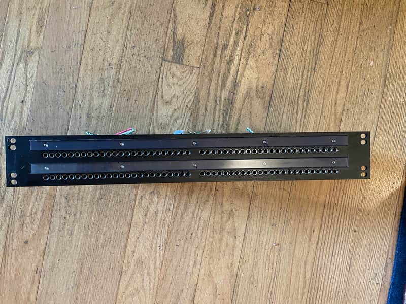 Audio Accessories Patchbay. TT. 96 point 2000s - black image 1