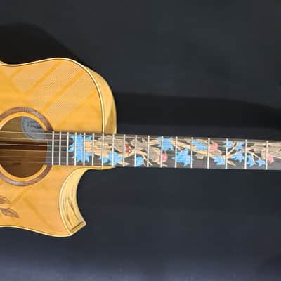 Blueberry NEW IN STOCK Handmade Acoustic Guitar Dreadnought image 8