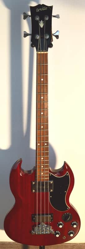 Orville SG Bass EB-3 1998 Heritage Cherry image 1