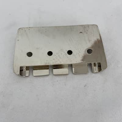 Nickel 4 String Electric Bass Fixed Bridge image 5