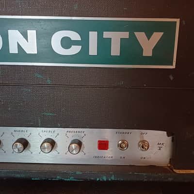 London City DEA130 Handwired! Super Amplifier MK V Early 70s  Marshall Plexi Clone Copy image 3