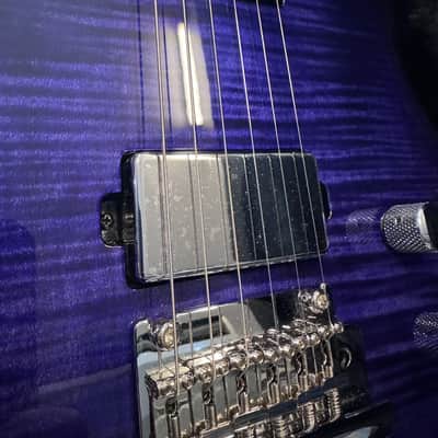 Ernie Ball Music Man Luke 4 HH Maple Top Grape Slushie image 4