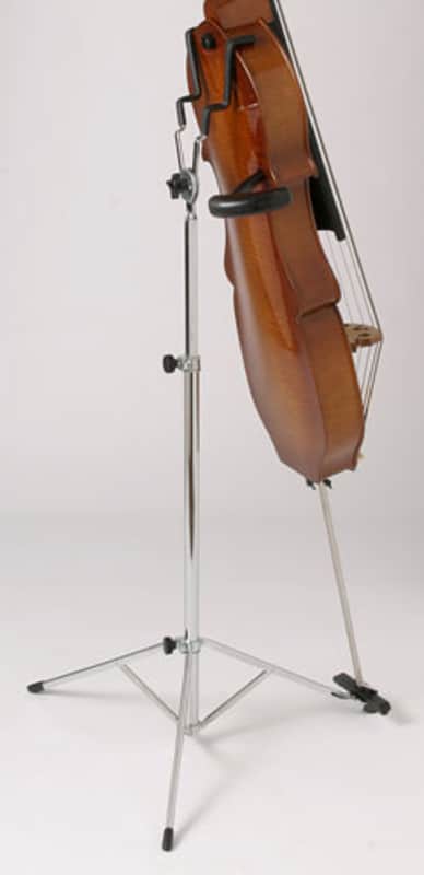 Adjustable Display Stand for Electric Acoustic Upright Bass image 1
