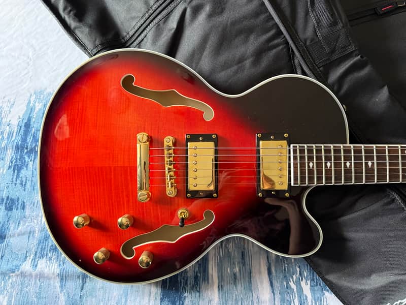 Bootlegger Deville peter distefano '98 semi hollow signature porno for pyros, jane's addiction, psychedelic furs image 1