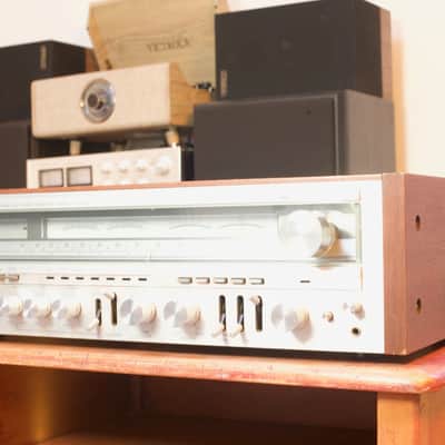 Kenwood KR-9050 1978 - Silver and wood image 7