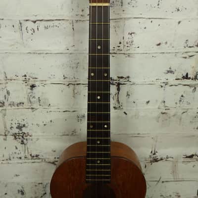 Vintage 1950s Silvertone Baritone Ukulele – Mahogany (Harmony Chicago Made) image 3