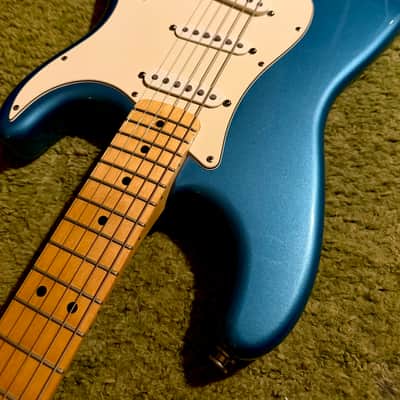 Fender Standard Strat 94’ Guitar Lake Placid Blue MIM image 5