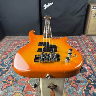 1980's Louis Johnson Trekker Bass USA by Dave Bunker Sunrise Burst image 17