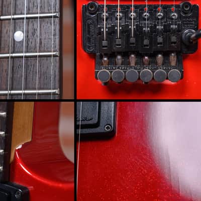 Jackson USA Custom Shop Dinky Candy Apple Red 1989 w/OHSC image 14