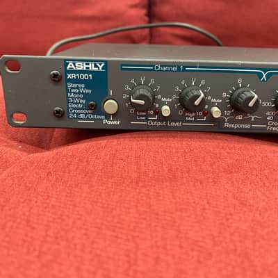 Ashly XR-1001 Stereo Two-Way / Mono 3-Way Active Crossover 1990's image 3