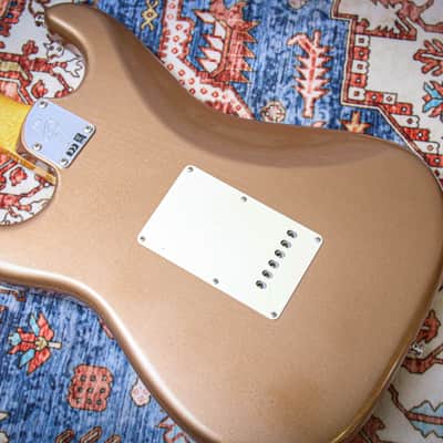 FENDER USA Custom Shop Post-Modern Stratocaster "Firemist Gold + Rosewood" (2017) image 18