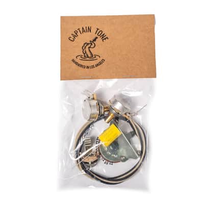 Humbucker Telecaster DIY Wiring Upgrade Kit - Dijon Yellow Mustard image 1