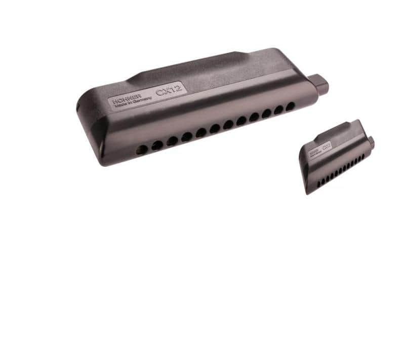 Hohner 7545-BB CX-12 Black; Key of Bb- Professional series- NEW image 1