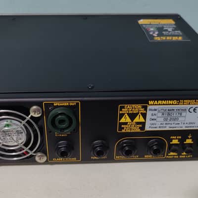 Markbass Little Mark Vintage 500-Watt Bass Amp Head 2019 - Present - Black image 2