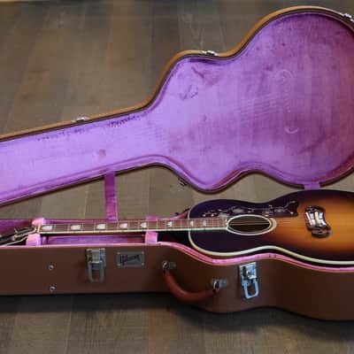2016 Gibson Custom Shop SJ-200 Vintage Series Torrified Adirondack Jumbo Acoustic Guitar Sunburst + OHSC image 22