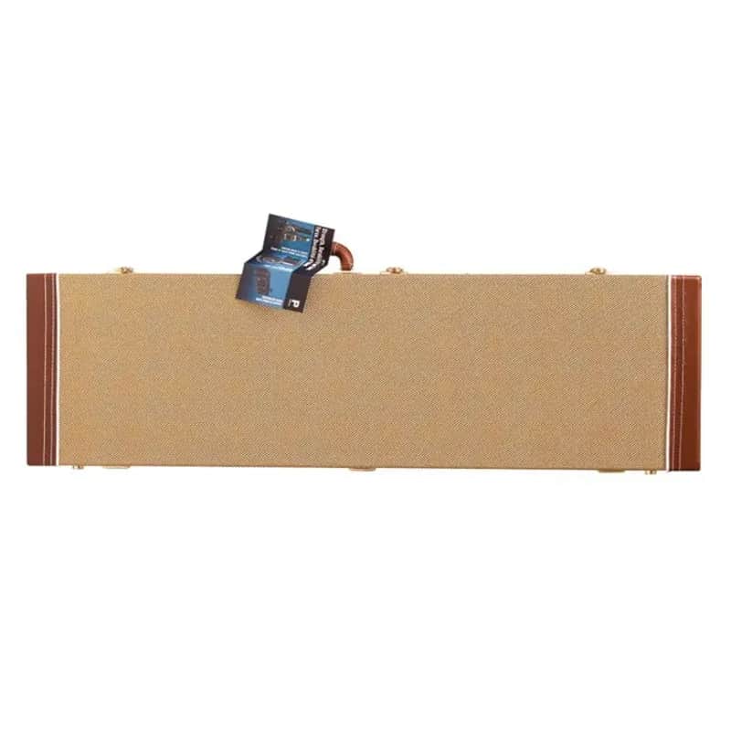 Profile PRC300TW-B Rectangular Tweed Hardshell Bass Guitar Case image 1