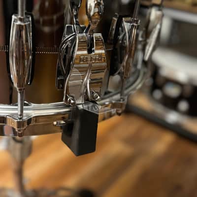 Gretsch Brooklyn 14x6.5 Chrome over Brass snare Drum with Die Cast Hoops - Polished Chrome over Brass image 2
