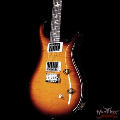 2024 Paul Reed Smith PRS Wild West Guitars 2023 Special Run CE 24 Painted Black Neck 57/08 Pickups Violin Amber Sunburst 7.85 LBS image 2